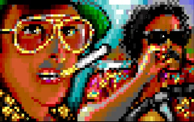 image of the ANSI graphic Bat Country by Elko